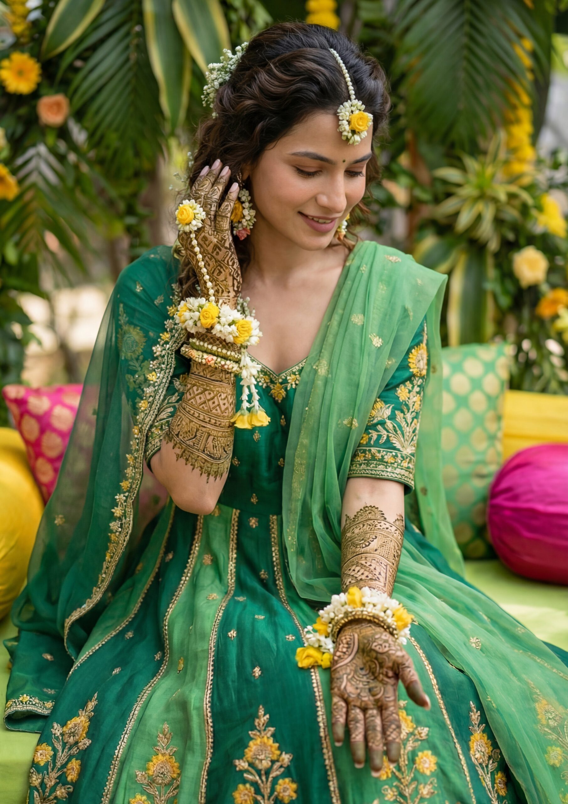 Bride mehendi