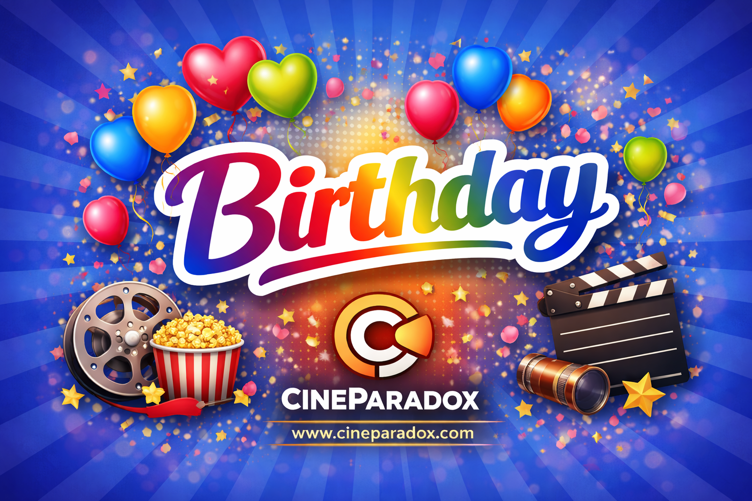 CINE PARADOX BIRTHDAY